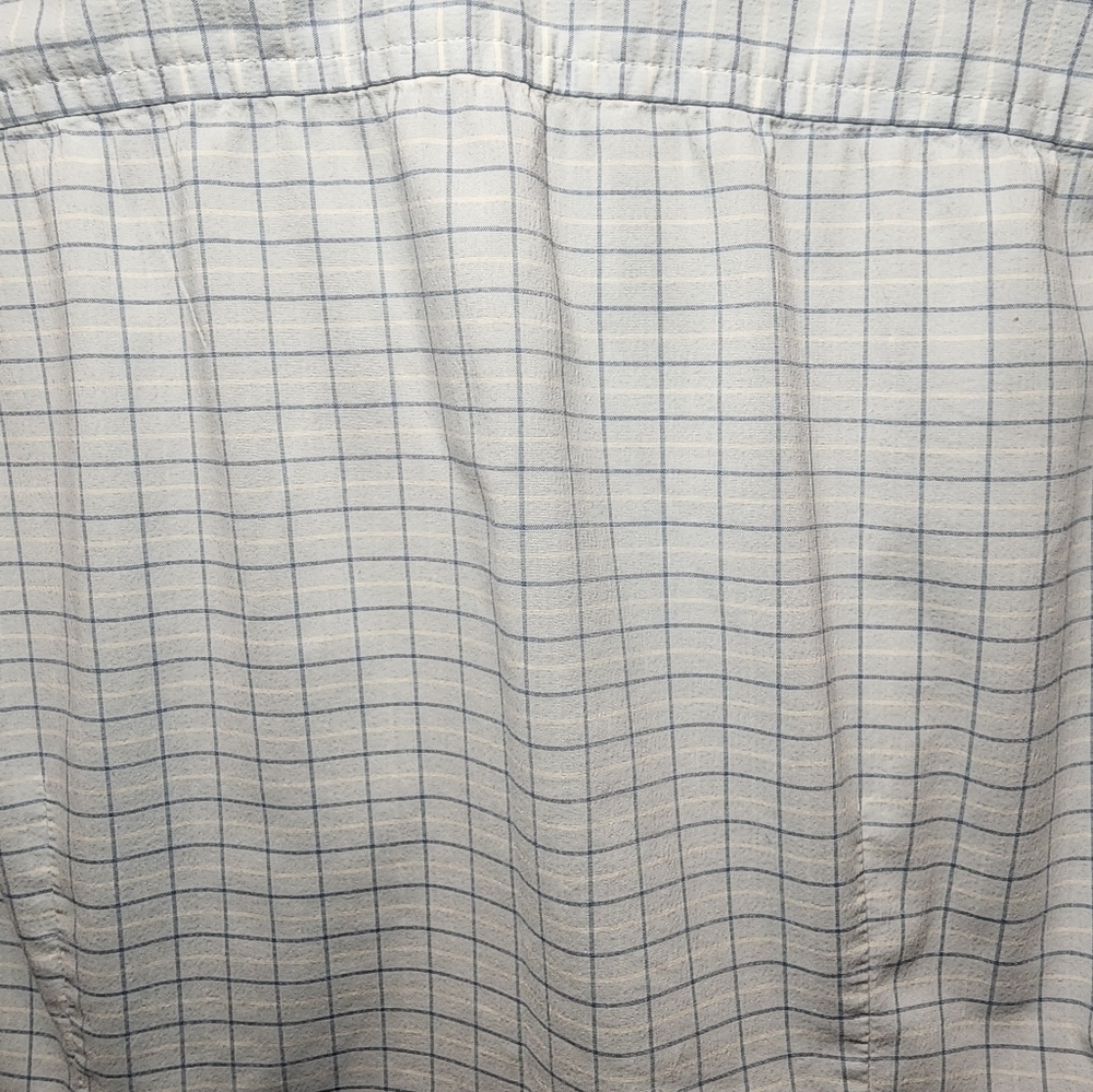 L.L. Bean Women's Long Sleeve Shirt, Button Front Small Pale Blue - Picture 2 of 5
